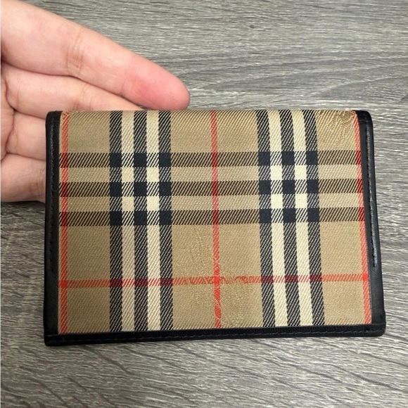 Vintage Burberry’s Nova Check Card Holder / Wallet - Picture 2 of 8